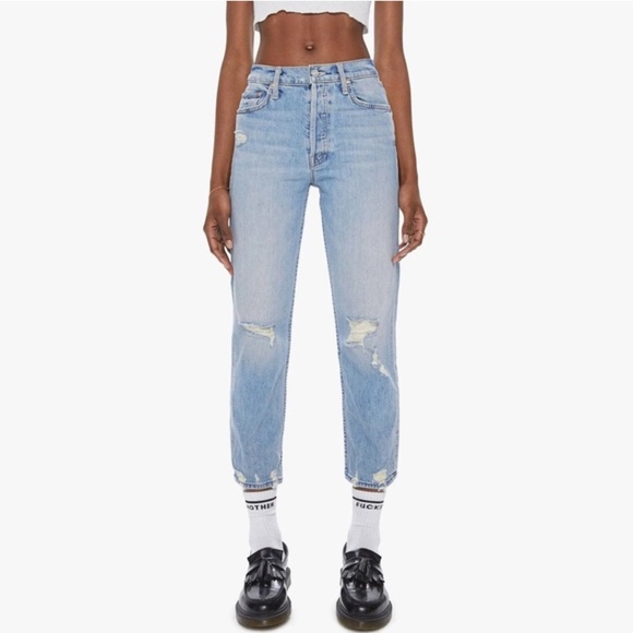 MOTHER Denim - Mother Superior The Tomcat Ankle Length Straight Leg Jeans